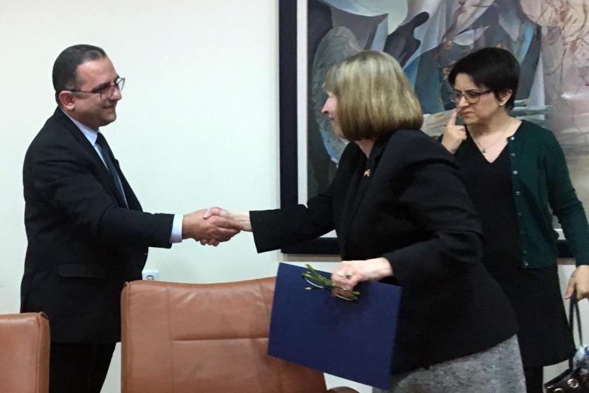 Armenian Minister and U.S. Ambassador Discuss Ways to Increase Economic Relations