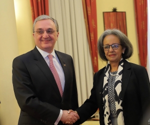 Armenian Foreign Minister and Ethiopian President Meet in Addis Ababa