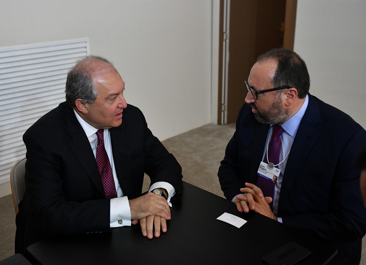 Արմեն Սարգսյանը «Մաջիդ Ալ Ֆութաիմ հոլդինգ»-ի ղեկավարության հետ քննարկել է Հայաստանում ընկերության ներկայությունն ընդլայնելու հնարավորությունները
