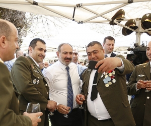 Armenian Prime Minister Attends May 9 Celebrations in Stepanakert