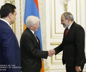 Վարչապետն ընդունել է ֆիզիոլոգիայի և բժշկության ոլորտի նոբելյան մրցանակակիր Հարալդ Զուր Հաուզենին