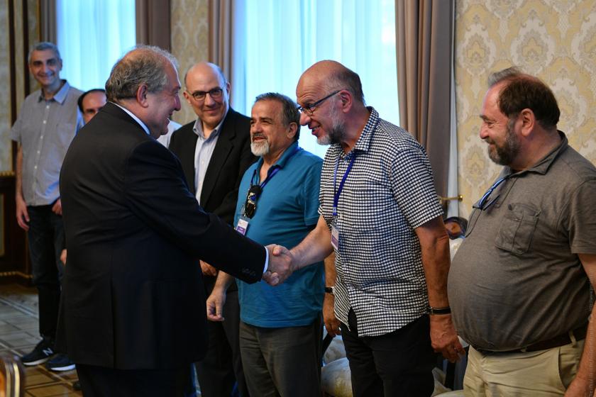 President Sarkissian to Physicists: &quot;I want to turn Armenia into scientific center&quot;