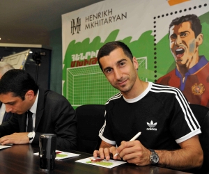 New Postage Stamp: “Sport. Armenian Famous Footballers. Henrikh Mkhitaryan”