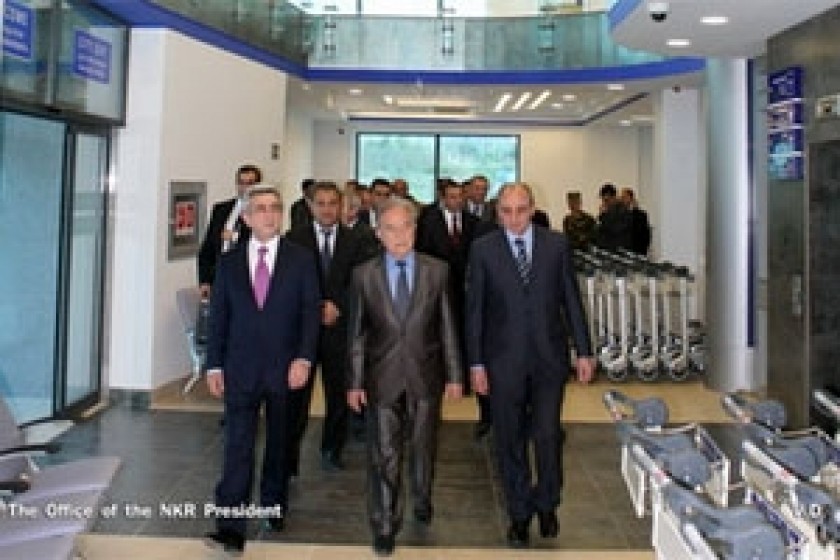 Սերժ Սարգսյանը Արցախում է