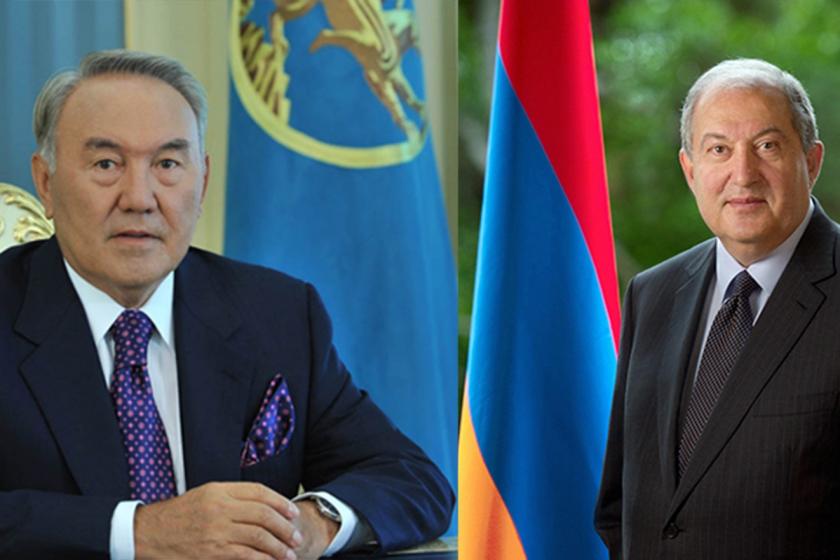 Нурсултан Назарбаев поздравил Армена Саркисяна