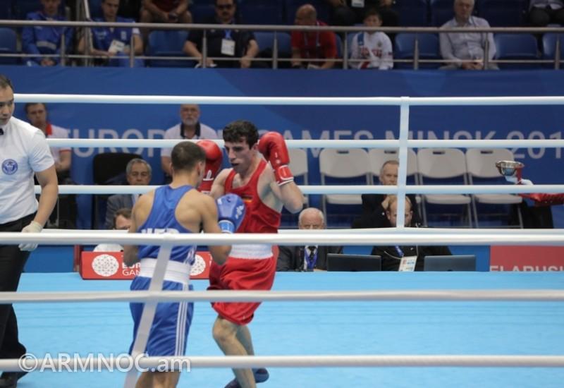 Boxer Hovhannes Bachkov Wins at 2019 European Games