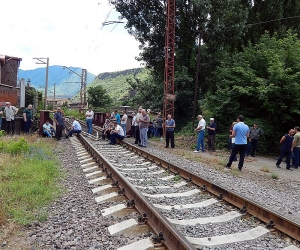 Alaverdi Copper Smelter Lays Off 210; Workers Block Railway