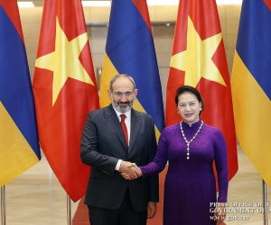 Pashinyan in Vietnam: Discusses Business and Tourism with National Assembly Speaker Mrs. Nguyen Thi Kim Ngân
