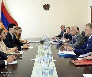 Armenian Justice Minister and European Commission Delegation Members Discuss Judicial Reform