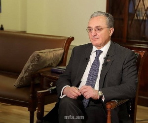 Armenian Foreign Minister: "We are strictly pro-Armenia and our foreign policy is strictly Armenia-centric"