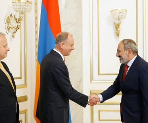 Yerevan: Pashinyan Meets with Secretary of Russian Security Council