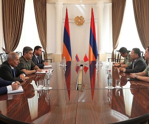 Armenian National Security Service Head Meets with Chinese Ambassador