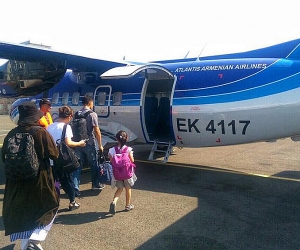 “Atlantis Armenian Airlines” пришла на авиарынок с рейсом Ереван-Батуми-Ереван