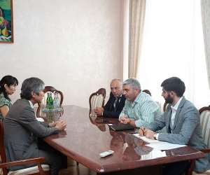 Armenian Deputy Economy Minister and Japanese Ambassador Discuss Agricultural Issues