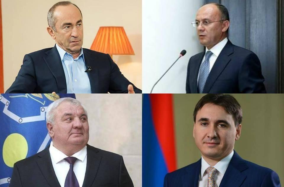 Trial of Kocharyan and 3 Others Implicated in March 1, 2008 Case Set for September 12