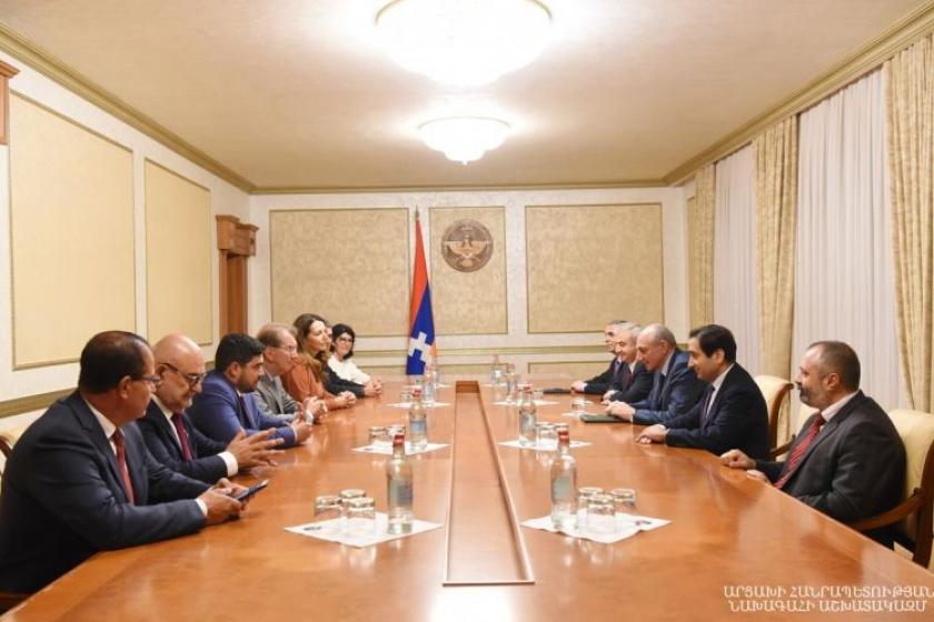 Бако Саакян принял группу депутатов Национального собрания Франции