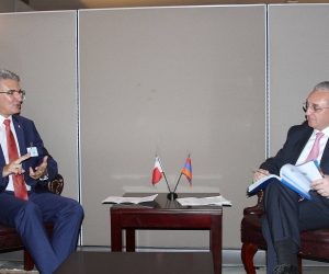 Armenian, Maltese Foreign Ministers Sign Double Taxation Agreement
