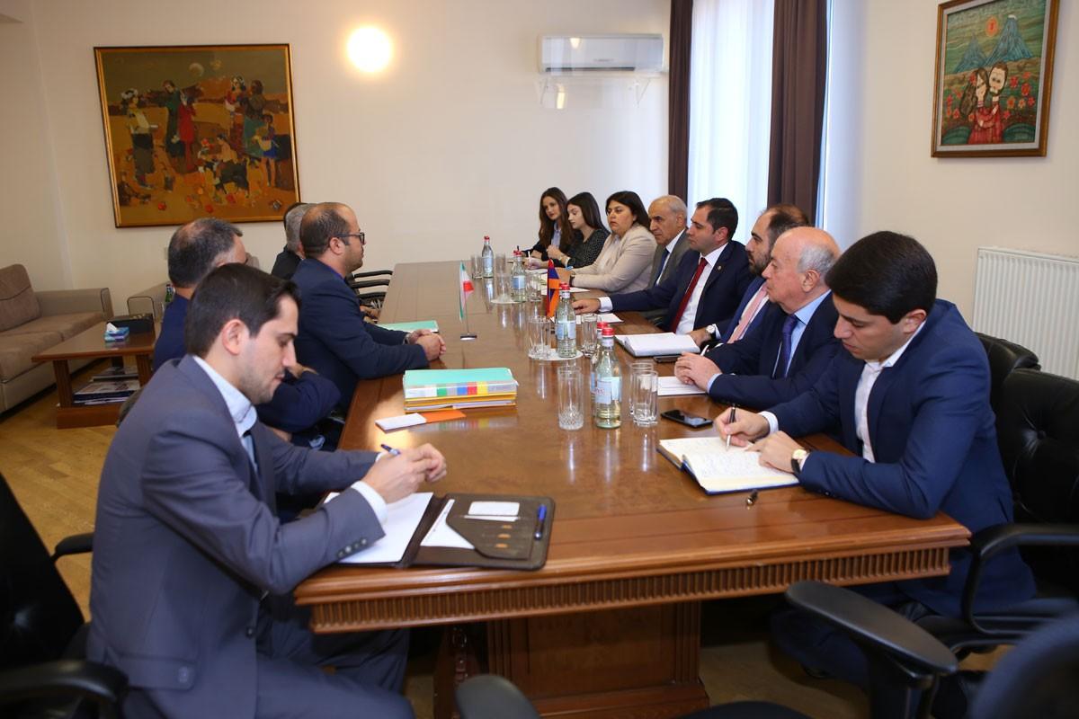 Նախարար Սուրեն Պապիկյանն ընդունել է Իրանի էներգետիկայի նախարար Ռեզա Արդաքանիանին