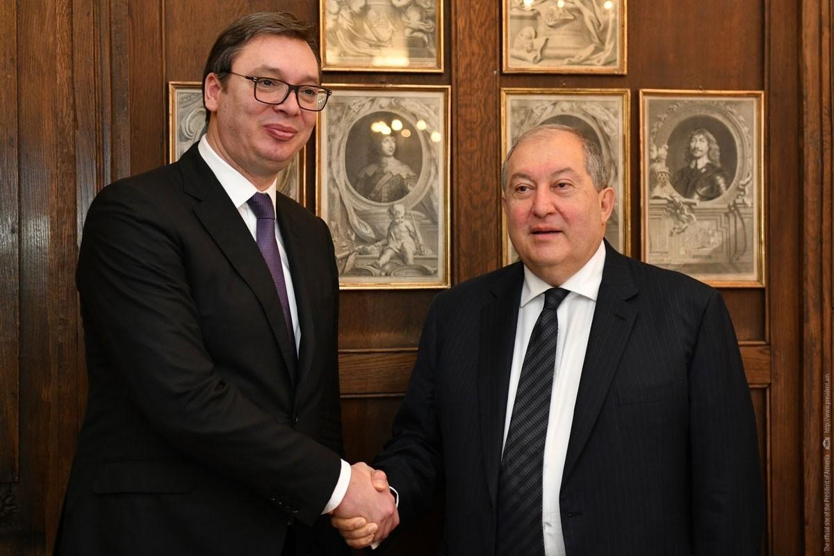 Armenian President Leaves for Serbia on Official Visit