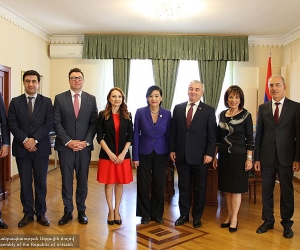 U.S. Congresswomen Jackie Speier, Judy Chu Travel to Artsakh; Meet with Parliament Speaker