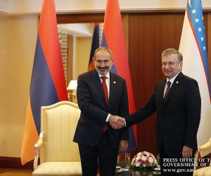 Pashinyan and Uzbekistan President Discuss Creation of Intergovernmental Commission