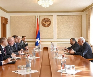 Բակո Սահակյանն ընդունել է ԵԱՀԿ Մինսկի խմբի համանախագահներին