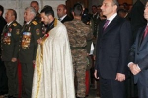 Серж Саргсян в Арцахе