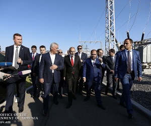 Վարչապետը ներկա է գտնվել «Հաղթանակ» ենթակայանի վերագործարկման արարողությանը