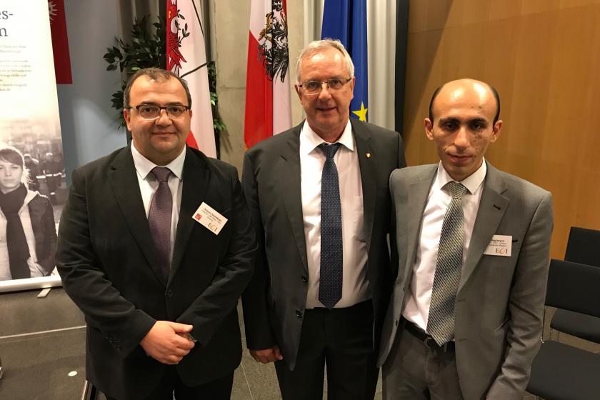 Artsakh Human Rights Defender Attends European Ombudsman Institute Conference in Austria