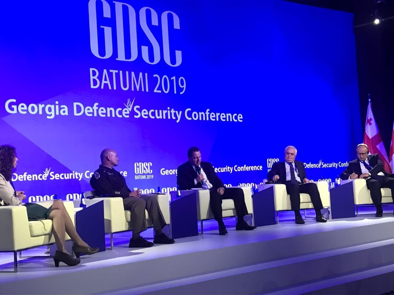 Armenian Defense Minister Gives Talk at Batumi Conference