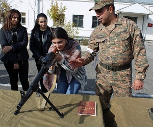 Ուսանողներն այցելել են զորամաս