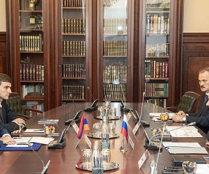 Սուրեն Պապիկյանը Մոսկվայում հանդիպել է «Ռուսական երկաթուղիներ» ԲԲԸ-ի գլխավոր տնօրենին