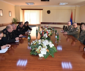 Հանդիպում Հայաստանի և Լեհաստանի ռազմական ոստիկանության ներկայացուցիչների միջև