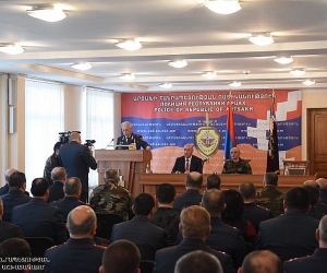 Բակո Սահակյանը մասնակցել է Ոստիկանության ծառայողի օրվան նվիրված հանդիսավոր միջոցառմանը