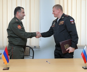 Քննարկվել են ռազմական ոլորտում տեղեկատվության փոխանակման հարցեր