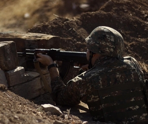 Azerbaijani Sniper Injures Armenian Soldier