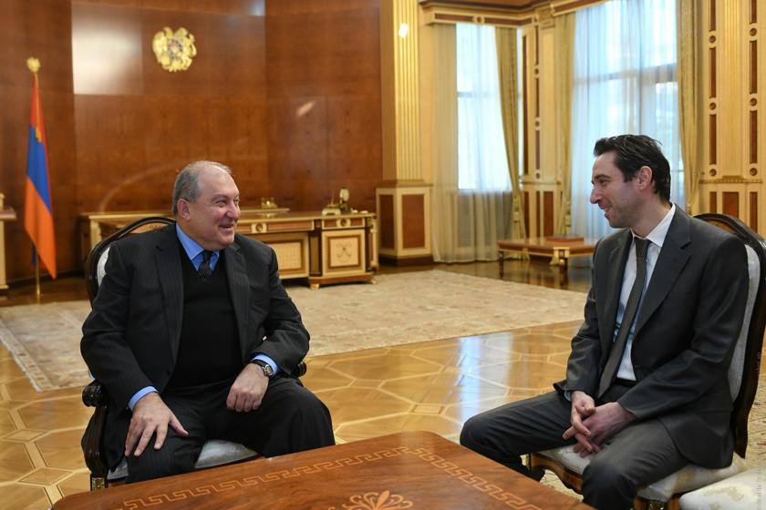 Armenian President, Yerevan Mayor Discuss Development Issues