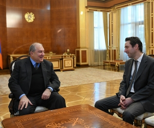 Armenian President, Yerevan Mayor Discuss Development Issues