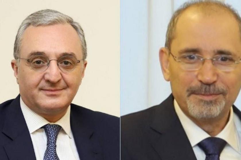 Armenian Foreign Minister Has Follow-Up Telephione Convesration with Jordanian Counterpart