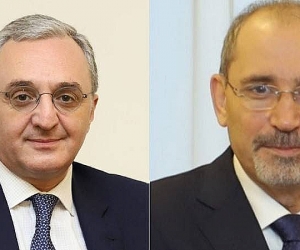 Armenian Foreign Minister Has Follow-Up Telephione Convesration with Jordanian Counterpart
