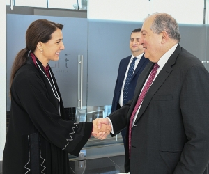 Armenian President Discusses Food Security with UAE Minister