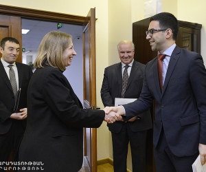 Armenian Justice Minister and US Ambassador to Armenia Discuss Police Reform