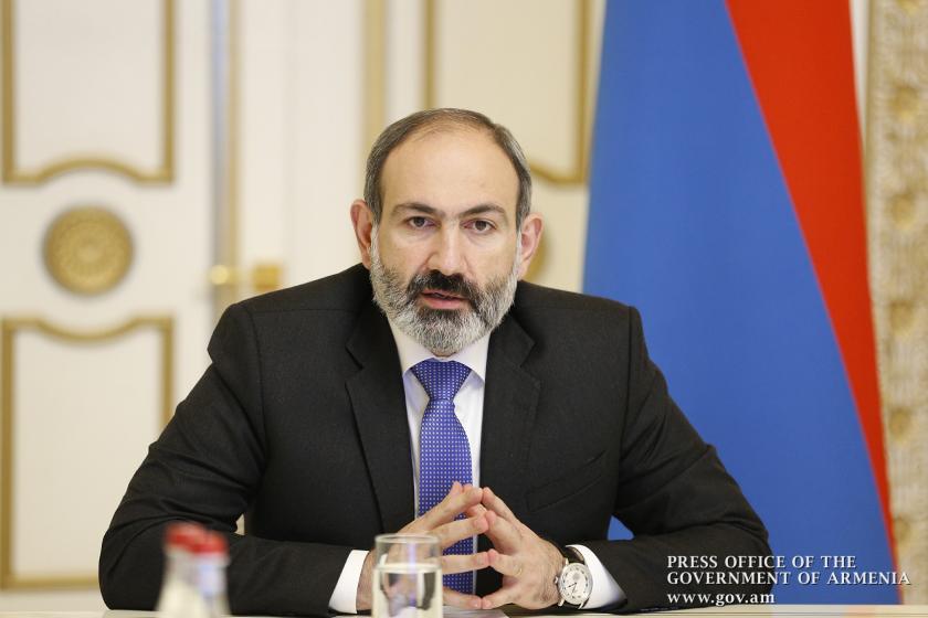Никол Пашинян направил поздравительное послание Михаилу Мишустину по случаю назначения на должность председателя правительства