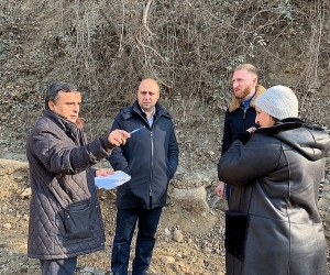 Փոխնախարարը շրջայց է կատարել Մ6 միջպետական ճանապարհի հիմնանորոգվող տեղամասերում