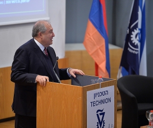 Նախագահ Արմեն Սարգսյանն Իսրայելում այցելել է Technion տեխնոլոգիական ինստիտուտ