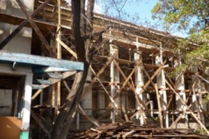 Սամցխե-Ջավախքի նոր մարզպետարանը` հին հայկական եկեղեցու պատերով (վիդեո)