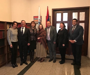 Heritage Receives US Ambassador Lynne M. Tracy