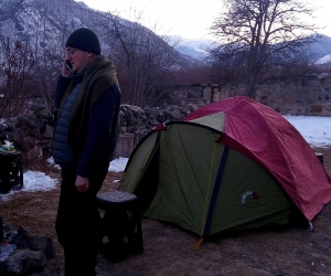 Karvatchar Resident Continues Hunger Strike to Protest Hydropower Plants in Artsakh