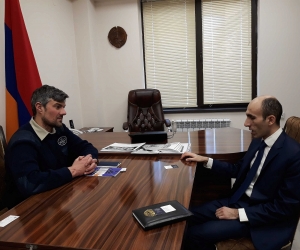 Արցախի մարդու իրավունքների պաշտպանն ընդունել է «Հելո թրասթ» կազմակերպության արցախյան ծրագրի ղեկավարին