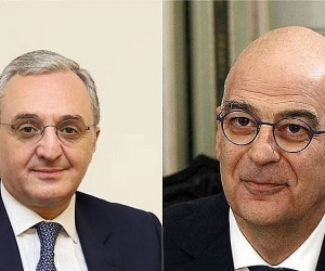 Armenian, Greek Foreign Ministers Discuss Bilateral Relations